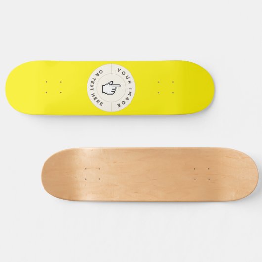 Aangepaste 8 1/4" Skateboard Deck (alleen deck) (Horizontaal)