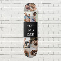 Aangepaste 8 foto collage Beste papa ooit cadeau v