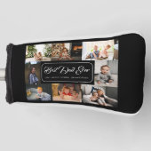 Aangepaste 8 foto collage beste vader ooit golfheadcover (Voorkant)