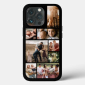 Aangepaste 8 foto collage Case-Mate iPhone case (Achterkant)