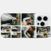 Aangepaste 8 fotocollage Case-Mate iPhone case (Achterkant (horizontaal))