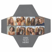 Aangepaste 8 fotocollage met vierkante foto's voetbal (Enkel)