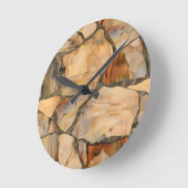 Aangepaste 8" Ronde Acryl Wandklok (Hoek)