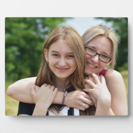 Aangepaste 8 "x10" Familie Foto Plaquette met Ease Fotoplaat