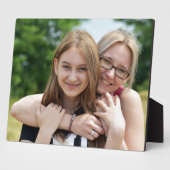 Aangepaste 8 "x10" Familie Foto Plaquette met Ease Fotoplaat (Zijkant)