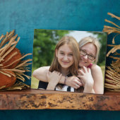 Aangepaste 8 "x10" Familie Foto Plaquette met Ease Fotoplaat (Zijkant)