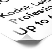 Aangepaste 8 x 10-inch professionele foto-Prints Foto Afdruk (Hoek)