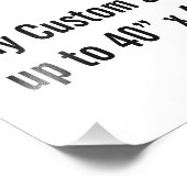 Aangepaste 8 x 12-inch fotoafdrukken (of een aange foto afdruk (Hoek)