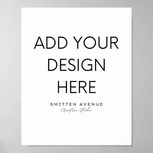 Aangepaste 8x10 Poster (steen) (Voorkant)