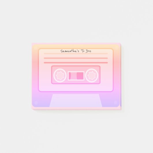 Aangepaste 90-kanonnen met dampgolf-esthesie op do post-it® notes (Voorkant)