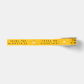Aangepaste 911-dispatchgans met hoofdtelefoon grosgrain lint (Voorkant)