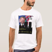 Aangepaste 911 Jubileum Herdenking T-Shirt (Voorkant)