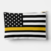 Aangepaste 911 verzender VS vlag met gouden lijn Etui (Achterkant)