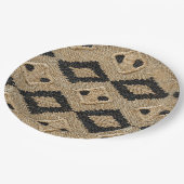 Aangepaste 9" Ronde Jubileum Party Borden Papieren Bordje (Gekanteld)