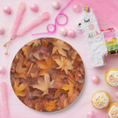 Aangepaste 9" ronde Thanksgiving Borden Papieren Bordje (Feest)