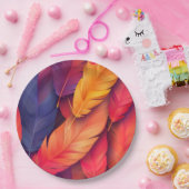 Aangepaste 9 "Round Christmas Dinner Borden Papieren Bordje (Feest)