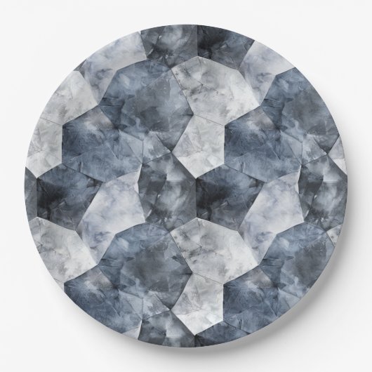 Aangepaste 9 "Round Dinner Paper Borden Papieren Bordje (Voorkant)