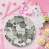 Aangepaste 9 "Round Holiday Dinner Borden Papieren Bordje (Feest)