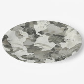 Aangepaste 9 "Round Holiday Dinner Borden Papieren Bordje (Gekanteld)