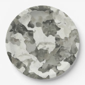 Aangepaste 9 "Round Holiday Dinner Borden Papieren Bordje (Voorkant)