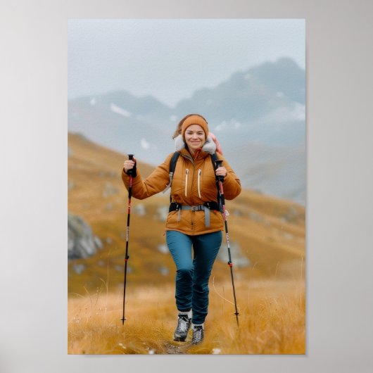 Aangepaste A4-fotoafdruk – Persoonlijke wandkunstc Poster (Voorkant)