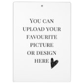 Aangepaste A4-grootte Klembord (Achterkant)