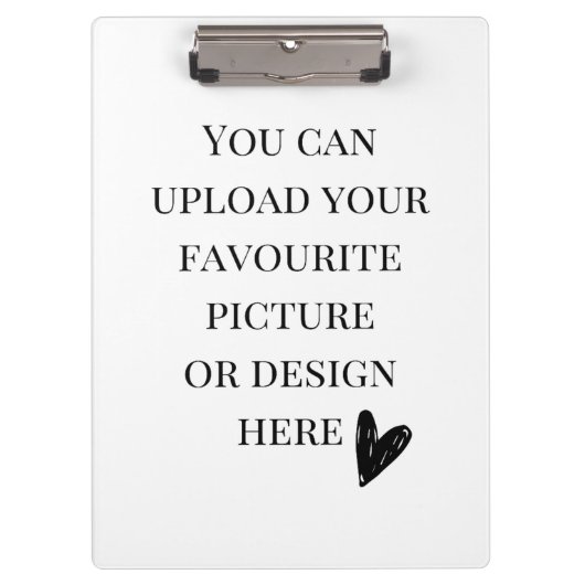 Aangepaste A4-grootte Klembord (Voorkant)