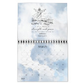 Aangepaste A Stem Onder de Wolken Christelijk Kalender (Mar 2027)