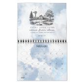Aangepaste A Stem Onder de Wolken Christelijk Kalender (Feb 2027)