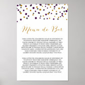 Aangepaste aanbieding - Poster in het menu Alcohol (Voorkant)