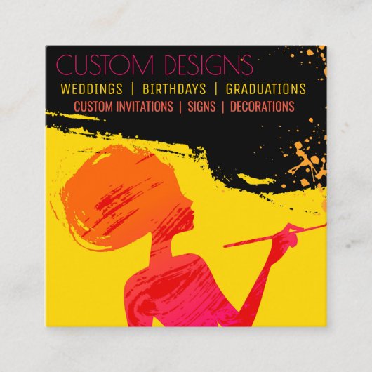 aangepaste aanbieding voor michelle contactkaartje (Voorkant)