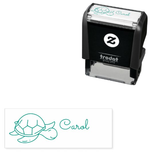 Aangepaste aanduiding voor aangepaste stationair d  zelfinktende stempel (In situ)