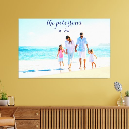 Aangepaste aaneengeschakelde aaneenschakeling foto canvas afdruk (Insitu (Woonkamer))