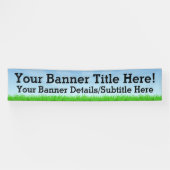 Aangepaste, aangepaste 12-inch breedbeeldscherm vo spandoek (Horizontaal)