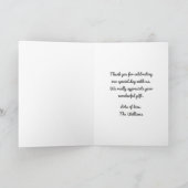 Aangepaste Aangepaste Aangepaste Aangepaste Aangep Bedankkaart (Binnen)