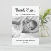 Aangepaste Aangepaste Aangepaste Aangepaste Aangep Bedankkaart (Staand voorkant)