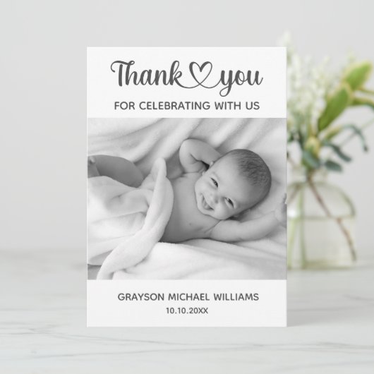 Aangepaste Aangepaste Aangepaste Aangepaste Aangep Bedankkaart (Staand voorkant)