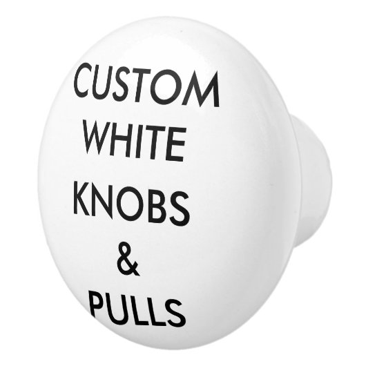 Aangepaste, aangepaste bak, kast of deurknop keramische knop (Rechts)