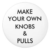 Aangepaste, aangepaste bak, kast of deurknop keramische knop (Voorkant)