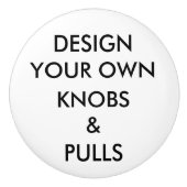 Aangepaste, aangepaste bak, kast of deurknop keramische knop (Voorkant)