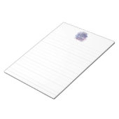 Aangepaste aangepaste briefhoofd voor geblindeerde notitieblok (Schuin)