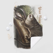 Aangepaste aangepaste Canada Otter Golfhanddoek (Insitu)