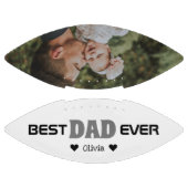 Aangepaste Aangepaste foto beste vader ooit American Football (Panelen)