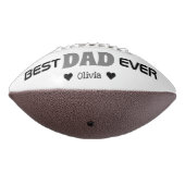 Aangepaste Aangepaste foto beste vader ooit American Football (Gedraaid 270)