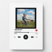 Aangepaste, aangepaste foto van ons lied fotoplaat (voorkant)