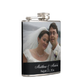 Aangepaste aangepaste foto-weddenschap heupfles (Rechts)