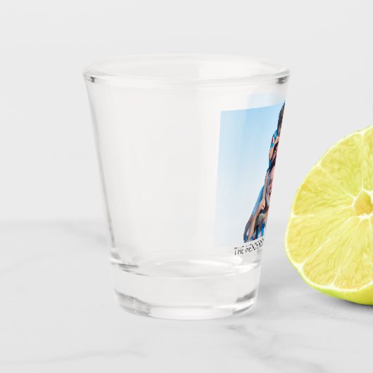 Aangepaste aangepaste foto-weduwschap met hot Glas (Links)