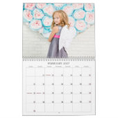 Aangepaste aangepaste fotokalender kalender (Feb 2027)