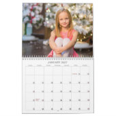 Aangepaste aangepaste fotokalender kalender (Jan 2027)