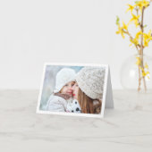 Aangepaste aangepaste fotosjabloon Eenvoudig stijl Kaart (Gele Bloem)